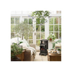 Matt Black Provence Living Flame Portable Calor Gas Stove