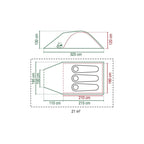 Darwin 3+ 3 Person Tent