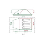 Darwin 4+ 4 Person Tent