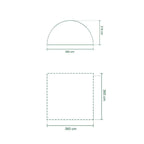 Event Shelter Performance L Bundle 3.65 x 3.65m