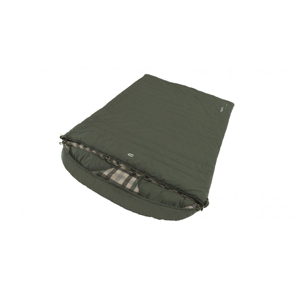 Camper Lux Double Sleeping Bag - Forest Green