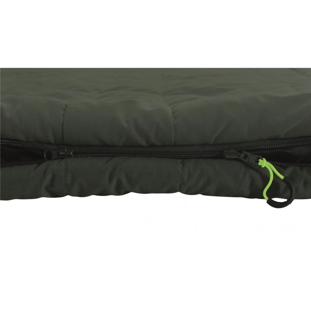 Camper Lux Double Sleeping Bag - Forest Green