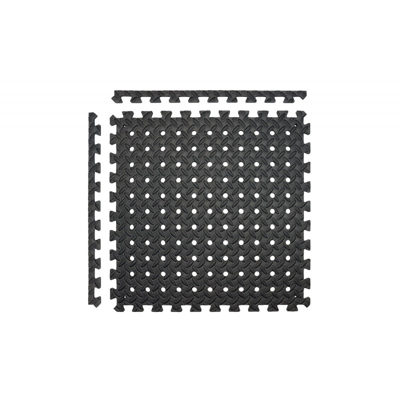 Black Eva Floor Tiles Per/4