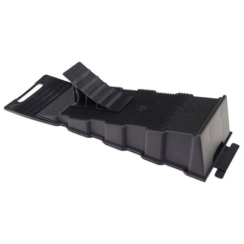 3in1 Caravan Ramp with Wheel Chock & Removeable Mud Guard