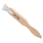 4 Row Steel Wire Brush w/ Scraper