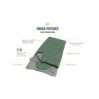 Contour Lux Sleeping Bag (LH) - Deep Blue