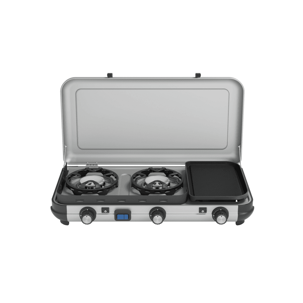 Camping Kitchen 2 Multi-Cook 2 Burner Stove