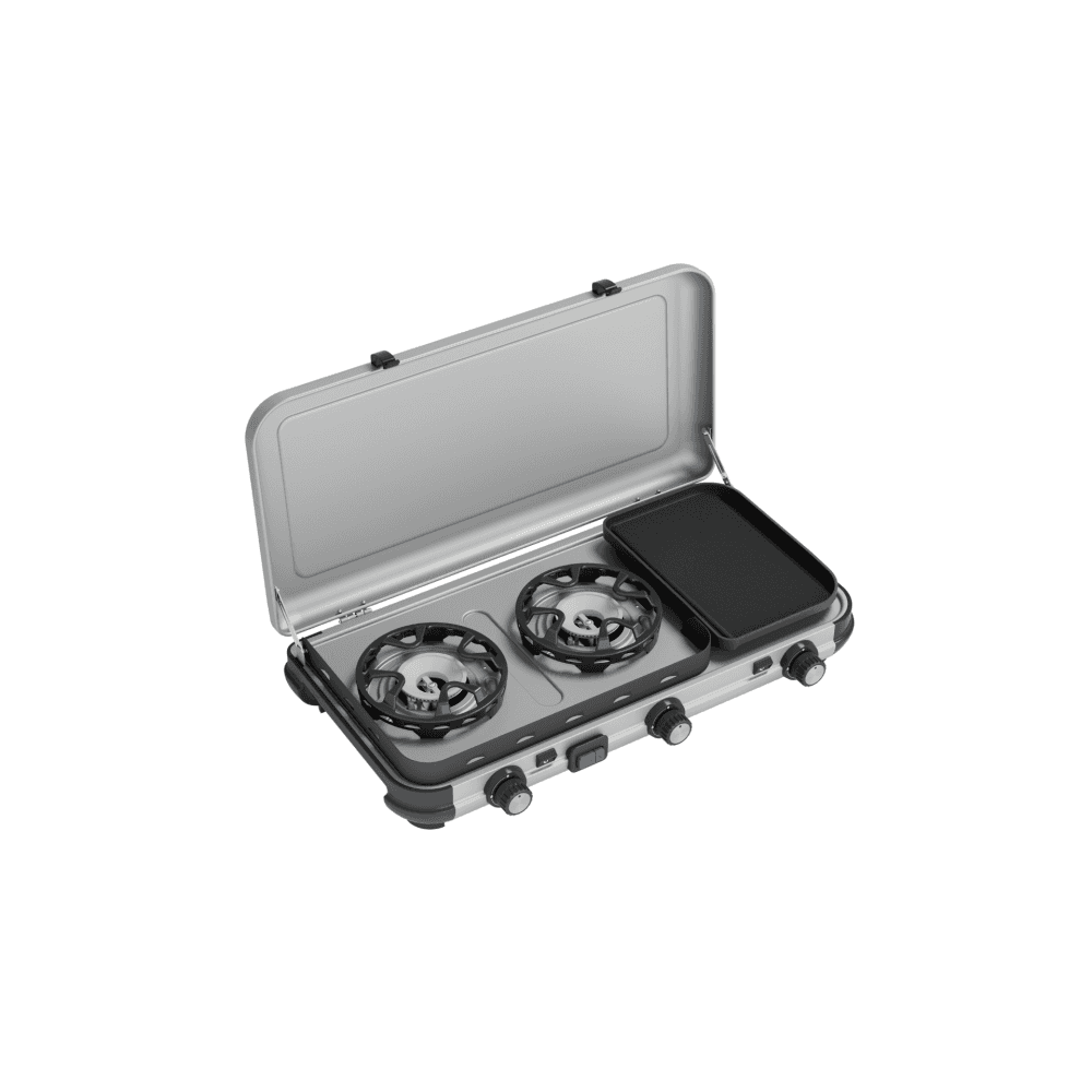 Camping Kitchen 2 Multi-Cook 2 Burner Stove