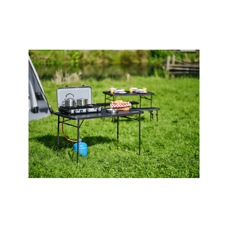 Camping Kitchen 2 Multi-Cook 2 Burner Stove