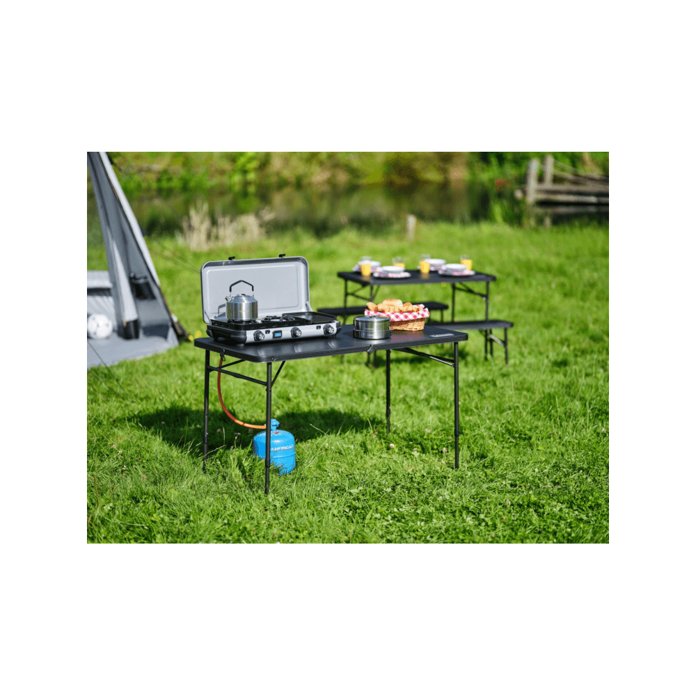 Camping Kitchen 2 Multi-Cook 2 Burner Stove