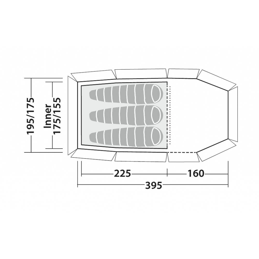 Nordic Lynx 3 Person Tent