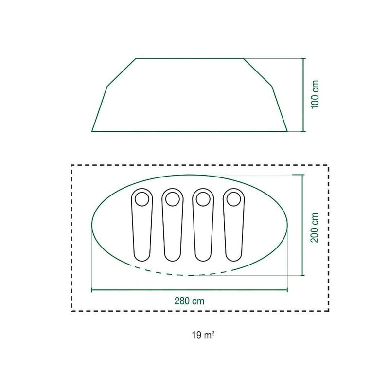 Galiano 4 Person Tent