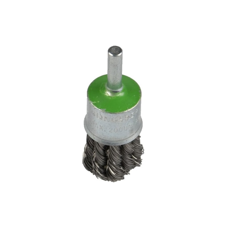 BPS 600 Z Knotted Wire End Brush for Stainless Steel