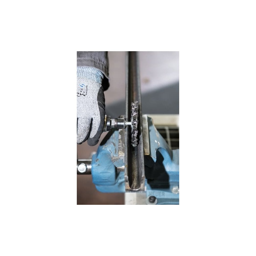 BRS 600 Z Knotted Wire Wheel Brush for Stainless Steel