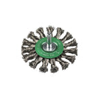 BRS 600 Z Knotted Wire Wheel Brush for Stainless Steel