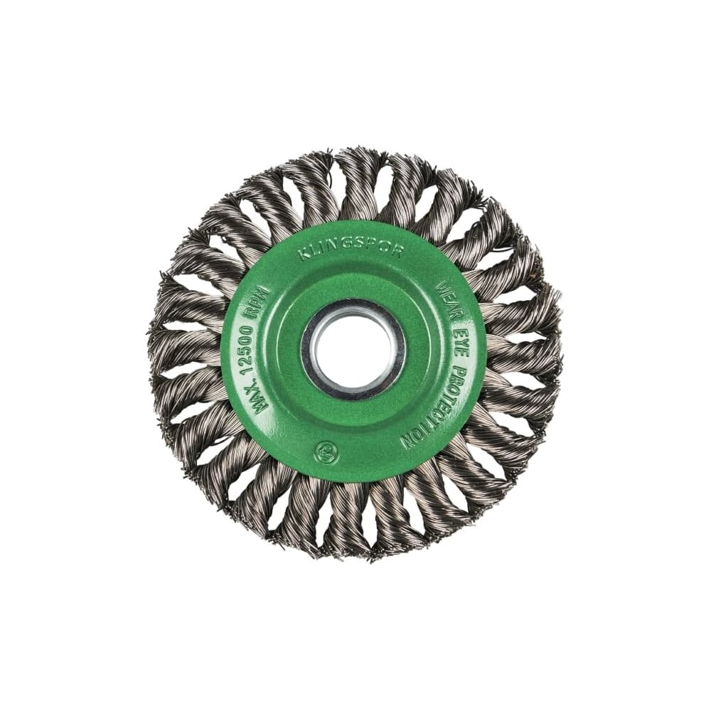 BR 600 Z Knotted Wire Wheel for Stainless Steel