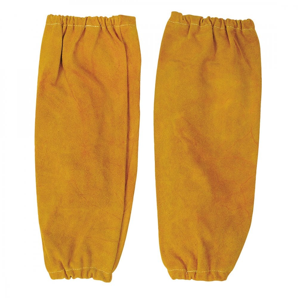 Leather Welding Sleeves - Tan
