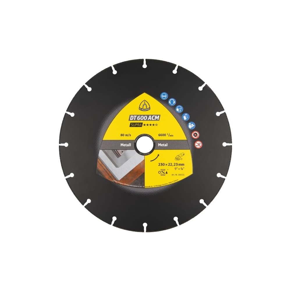 DT 600 ACM Diamond Cutting Blades