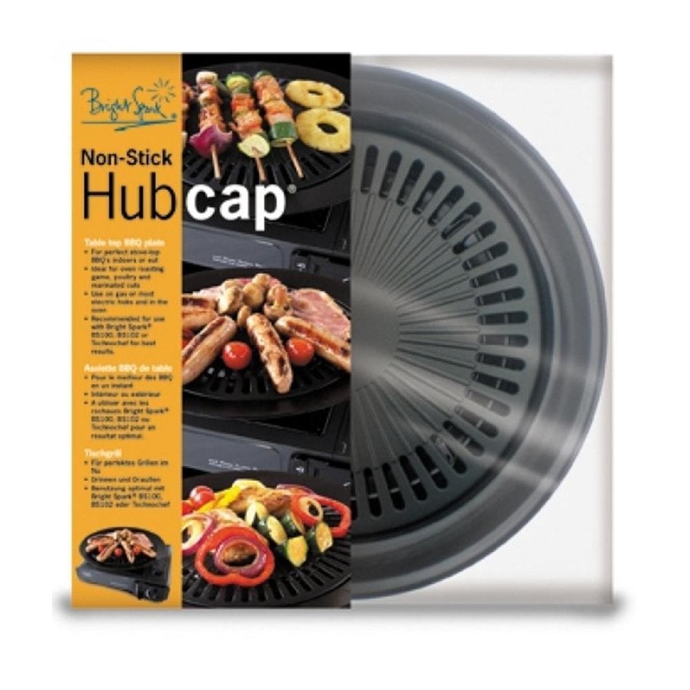 Bright Spark Non Stick Hubcap Table Top BBQ Plate