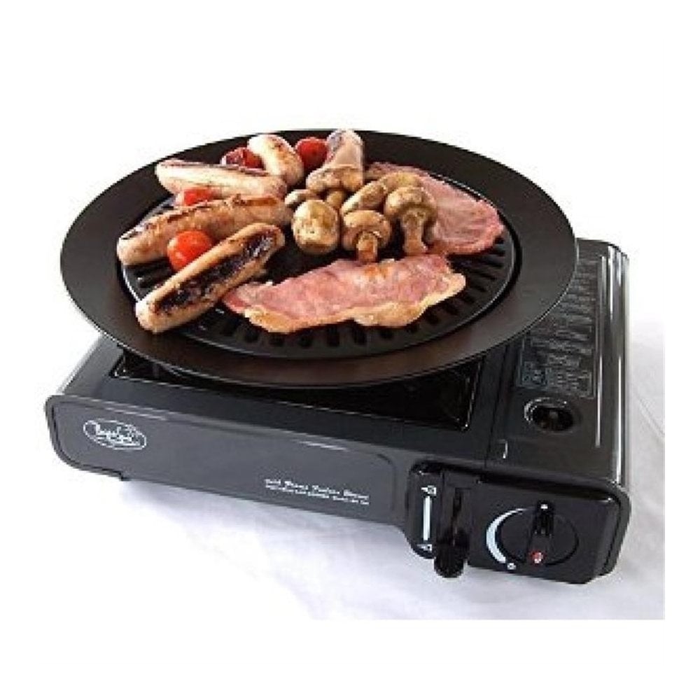 Bright Spark Non Stick Hubcap Table Top BBQ Plate