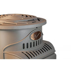 Rustic Brown Living Flame Calor Gas Provence Heater