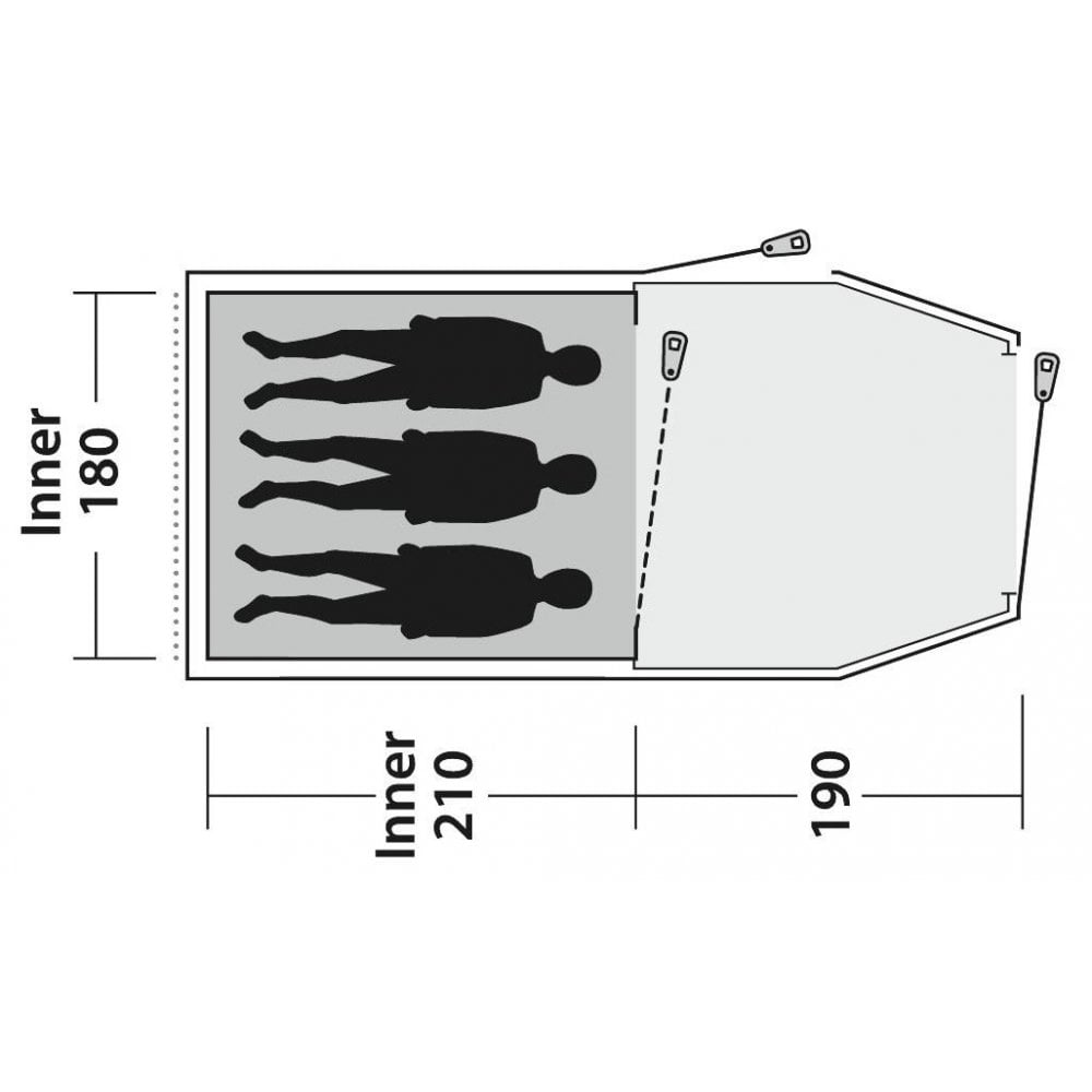 Earth 3 Person Tent Plus