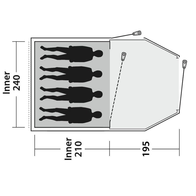 Earth 4 Person Tent Plus