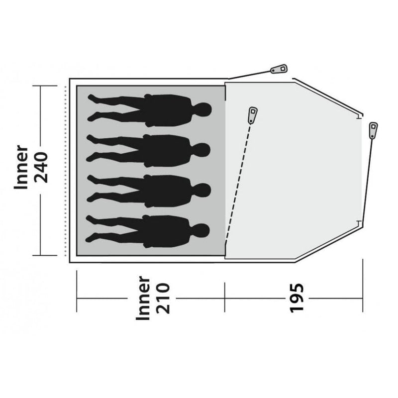 Earth 4 Person Tent Plus