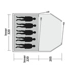 Earth 5 Person Tent Plus