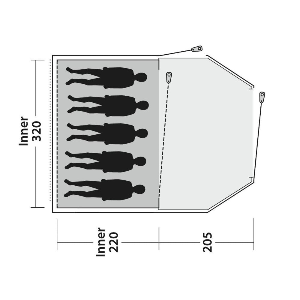 Earth 5 Person Tent Plus