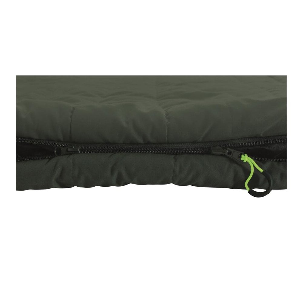 Camper Lux Double Sleeping Bag - Forest Green