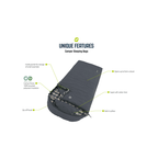 Camper Lux Double Sleeping Bag - Forest Green