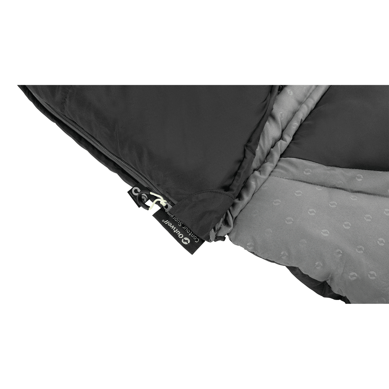 Contour Sleeping Bag (LH) - Midnight Black