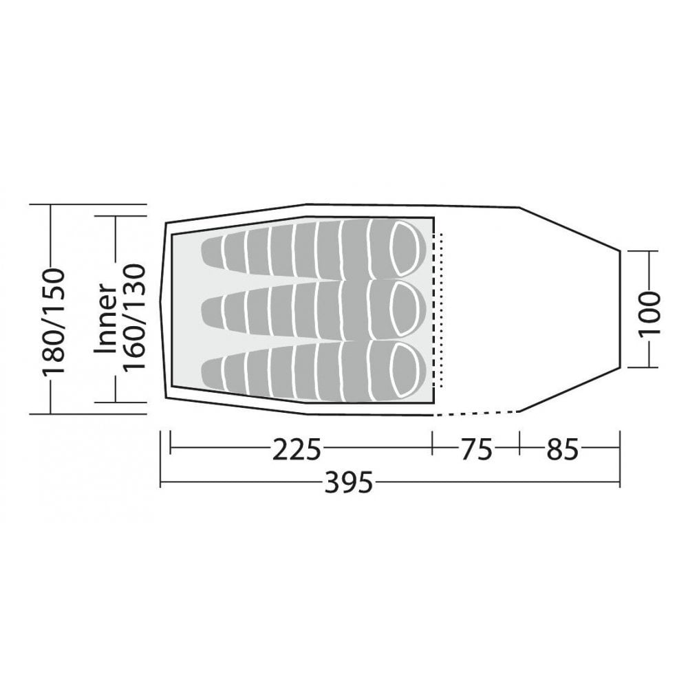 Voyager 3 Person Tent Exp