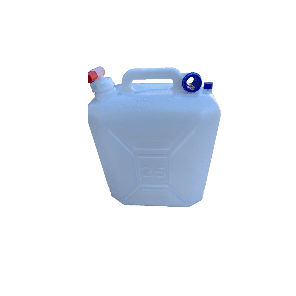 25L Jerry Can Water Carrier W/Tap