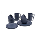 Delish 4 Person Dinner Set - Navy Night
