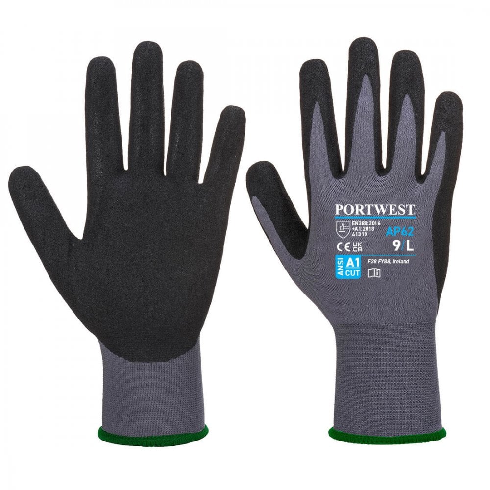 Nitrile Aqua Grip Gloves