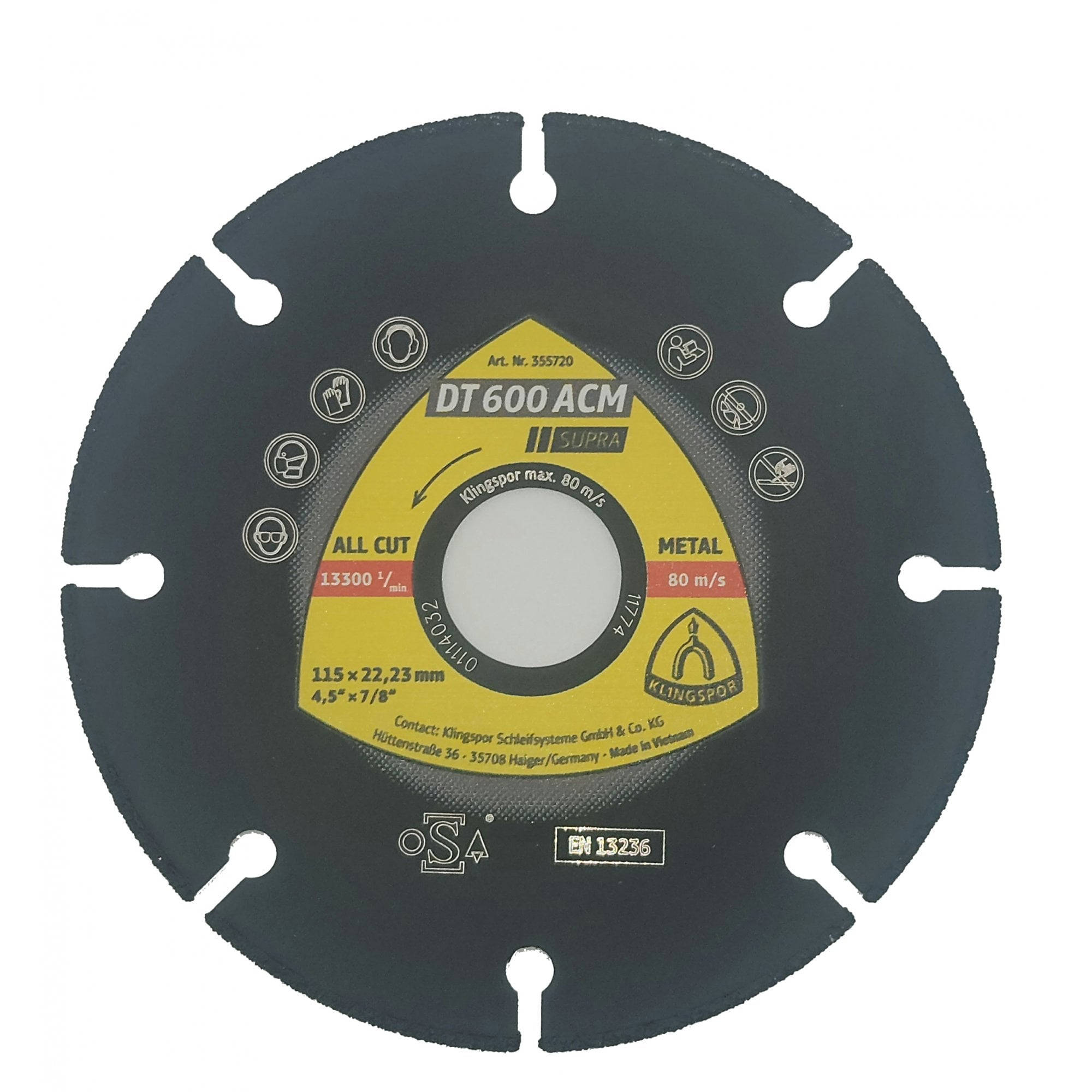 DT 600 ACM Diamond Cutting Blades