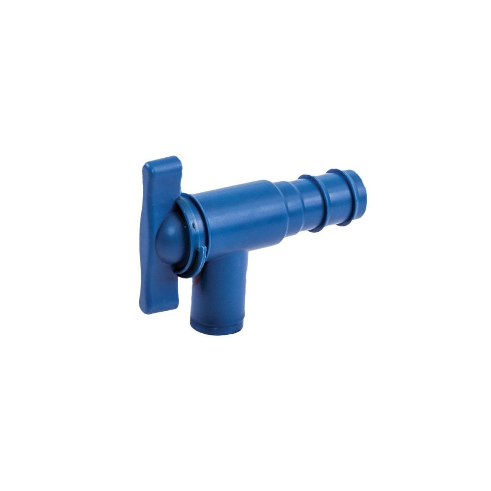 Blue Drainage Tap 28.5mm