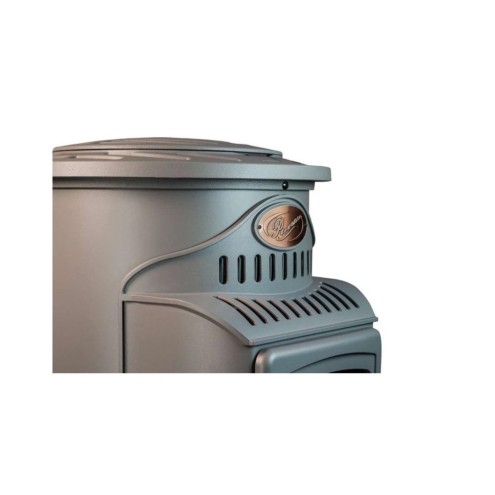 Misty Grey Provence Living Flame Portable Calor Gas Stove