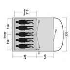 Sky 5 Person Tunnel Tent