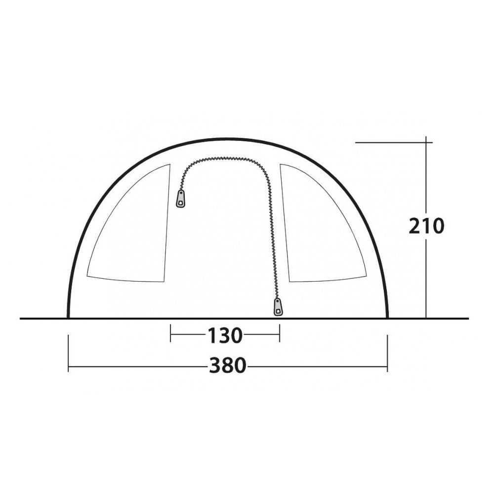 Sky 6 Person Tunnel Tent