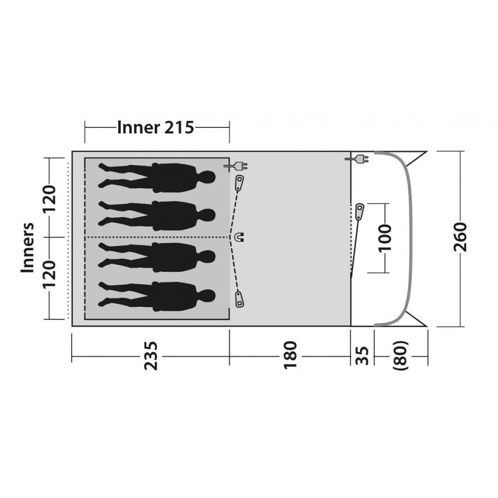 Durango 4 Person Tent