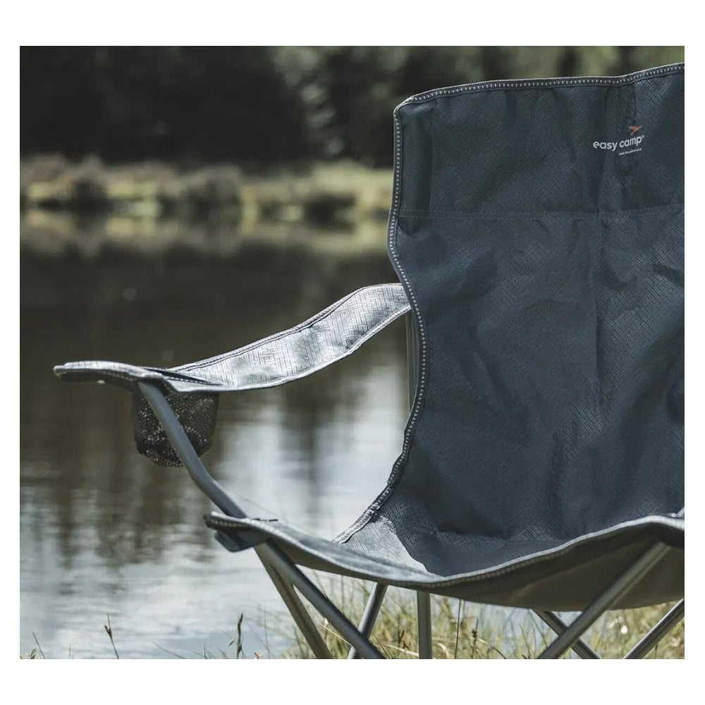 Spruce Folding Arm Chair - Fjord Blue