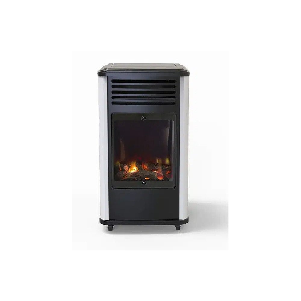 Manhattan Living Flame Stove - White