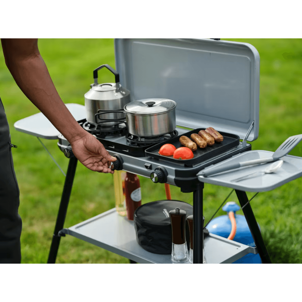 Camping Kitchen 2 Multi-Cook Plus Gas Stove