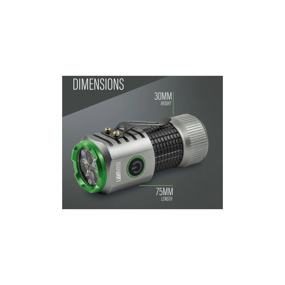 Rechargeable LED Nano Hand Torch 1000L