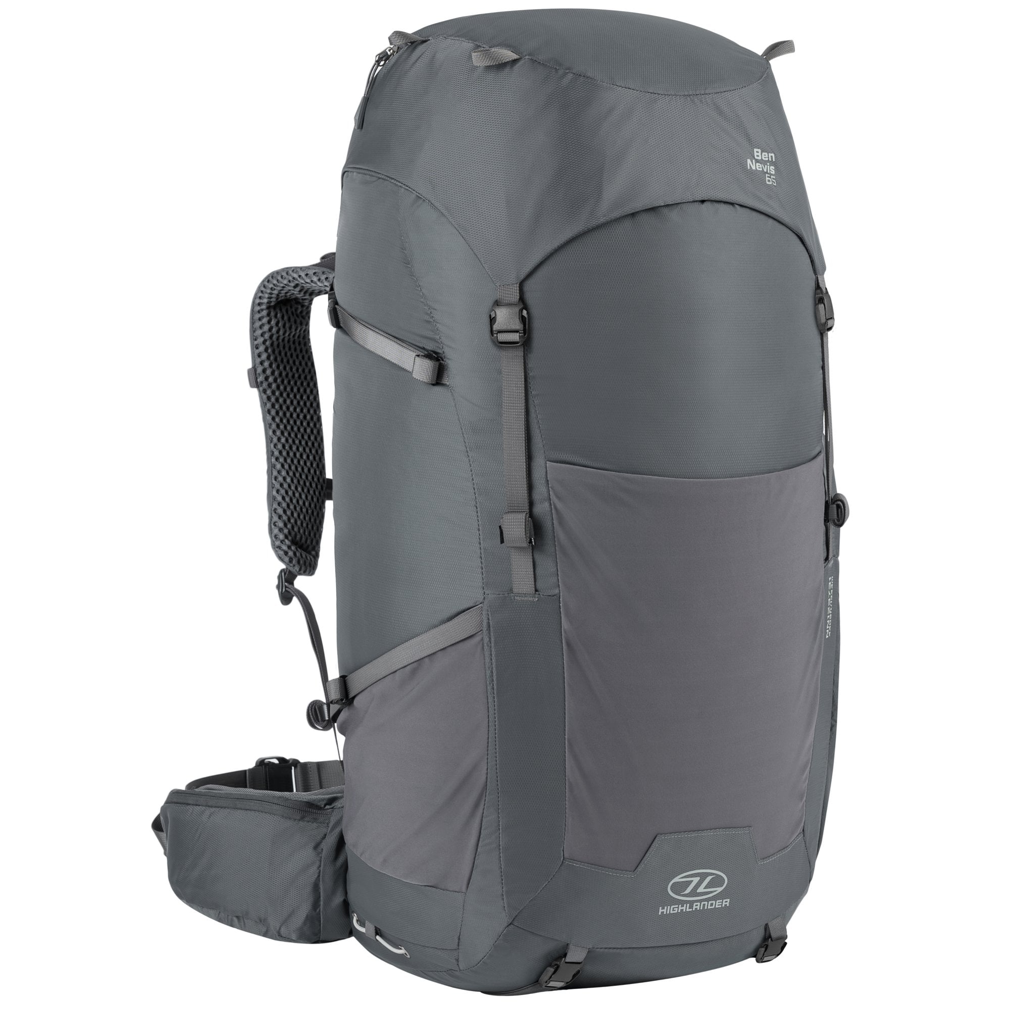 Ben Nevis Men's Rucksack 65L - Grey