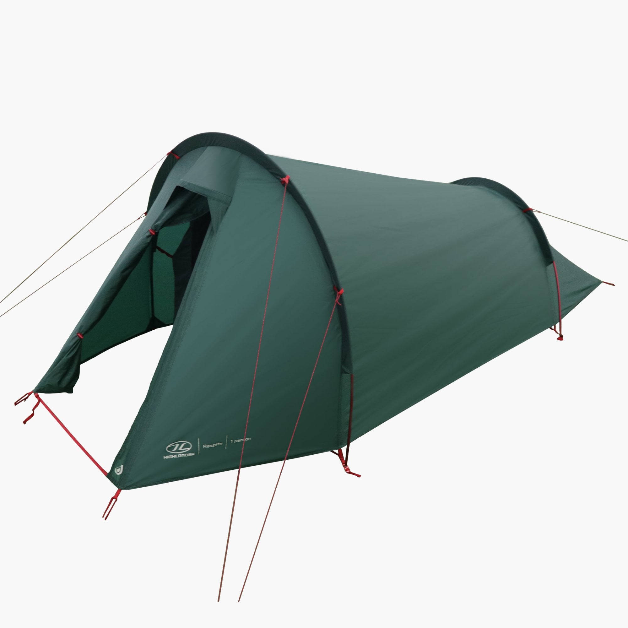 Respite 1 Person Tunnel Tent - Pine green