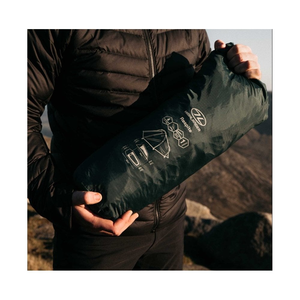 Respite 1 Person Tunnel Tent - Pine green